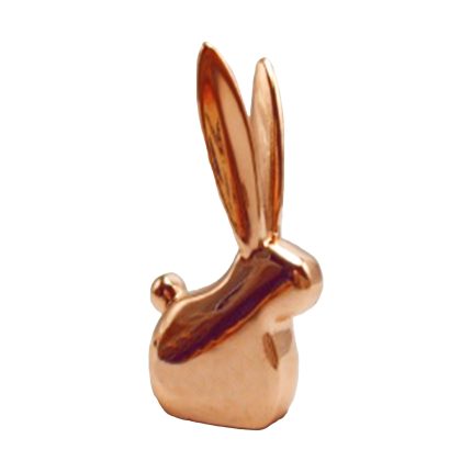Conejo porta Argollas Encobrizado RA10