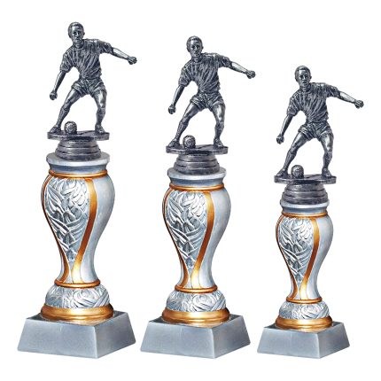 Trofeos Futbol Base Resina y Trofeo Figura Plástica